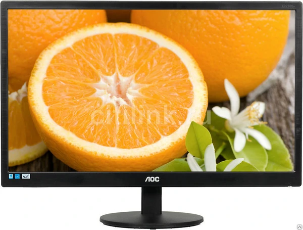 Фото Монитор ЖК AOC Value Line E2270SWHN(/01) 21.5", черный AOC