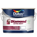 фото DULUX TRADE DIAMOND MATT КРАСКА ВОДНО-ДИСПЕРСИОННАЯ ПОВЫШЕННОЙ ИЗНОСОСТОЙКОСТИ ДЛЯ СТЕН И ПОТОЛКОВ МАТОВАЯ Дулюкс