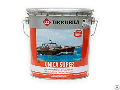 Фото Тиккурила Tikkurila Лак UNICA SUPER EP п/глянц (2,7л)