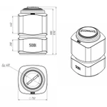 Фото №2 Емкость L 500л