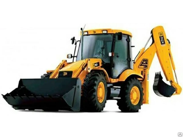 Фото Стекло кузовное левое для JCB 3СХ-4СХ