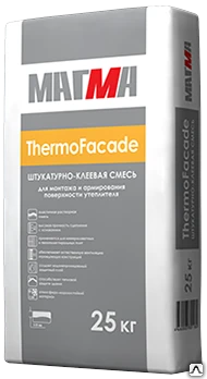 Фото Штукатурно-клеевая смесь МАГМА "ThermoFacade" (25 кг)