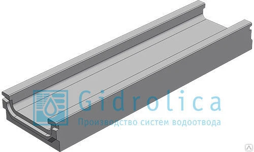 Фото BGF Мелкосидящий лоток DN100, h 60, ширина 140, без уклона