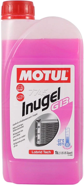 Фото Охлаждающая жидкость MOTUL Inugel G13 -37 1л. 104376