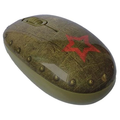 Фото Мышь CBR Tank Battle Brown USB