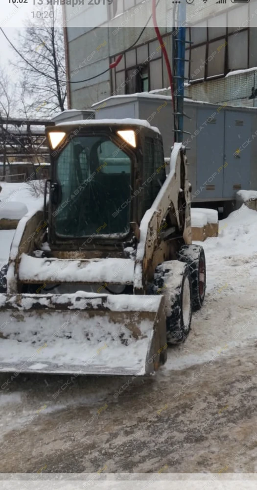 Фото Аренда мини-погрузчика Bobcat S175, Москва