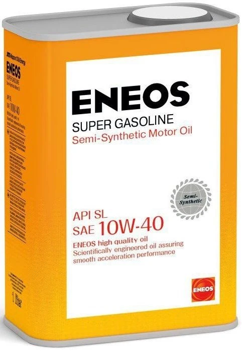 Фото Масло моторное ENEOS Super Gasoline 10W-40 0,94 л. SL