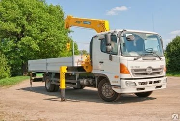 Фото HINO 500. Борт + КМУ Soosan SCS335(3,2т)