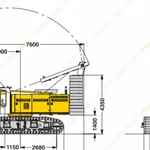 Фото №3 Аренда гусеничного крана Liebherr LR 1100, Москва