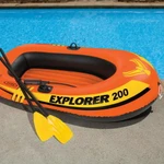 фото Лодка надувная с веслами Explorer 200 Set (185*94*41 см) INTEX (И58331NP)