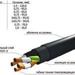 фото Кабель для горнодобывающей промышленности КГ 5х4-380