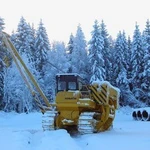 фото Услуги аренды трубоукладчика Komatsu D155-1