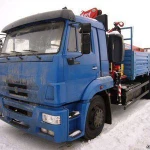 фото Кран-манипулятор КАМАЗ-65117 КМУ FASSI F155A