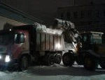 фото Уборка и вывоз снега спецтехникой