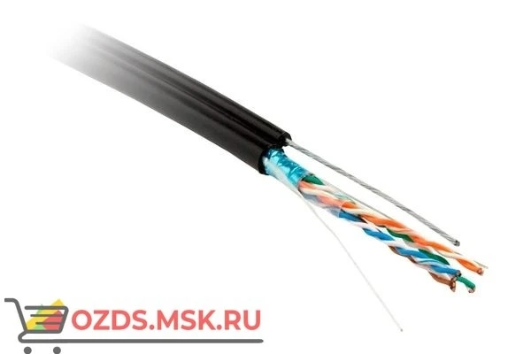 Фото Hyperline FUTP4-C5E-S24-SW-OUT-PE-BK-500: Кабель