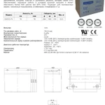 Фото №2 Аккумулятор Challenger EVG12-75 (12V / 75Ah)