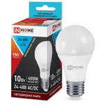 фото Лампа светодиодная LED-МО-PRO 10Вт 24-48В Е27 4000К 800Лм низковольтная IN HOME 4690612031484