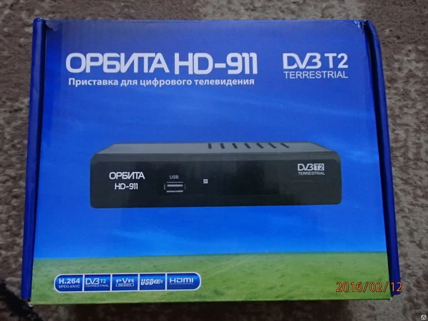 Фото Цифровая приставка для DVB-T2