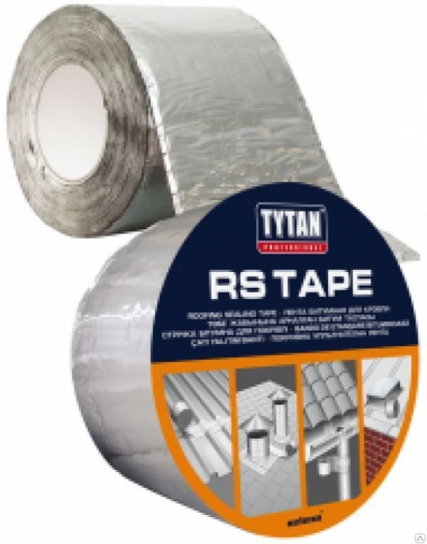 Фото TYTAN PROFESSIONAL RS TAPE Лента битумная для кровли 30см x 10м зеленый мох