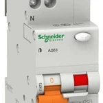 фото Дифференциальный автомат АВДТ-63 2п 16А 30мА Schneider Electric