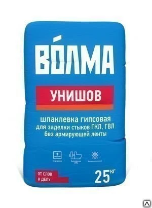 Фото Шпатлёвка Унишов Волма 25кг