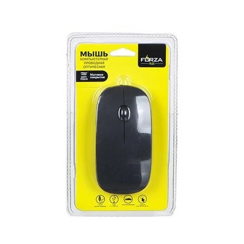 Фото Мышь FORZA 916-117 Black USB