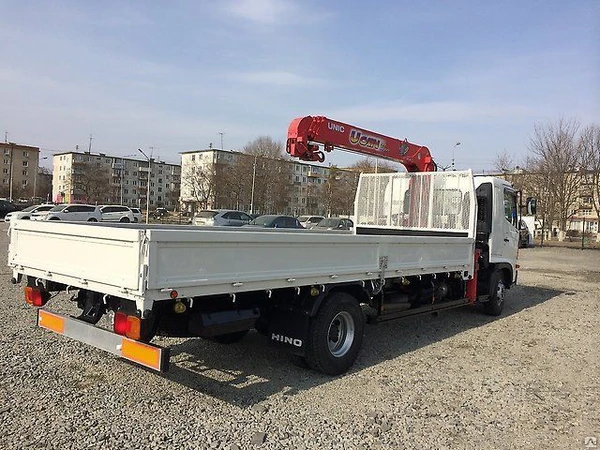 Фото HINO RANGER c КМУ Unic344 (4вылета)пульт д/у