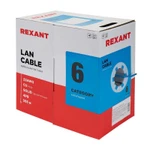 Фото №5 Кабель UTP 4х2х23AWG кат.6 медь бухта (м) Rexant 01-0047