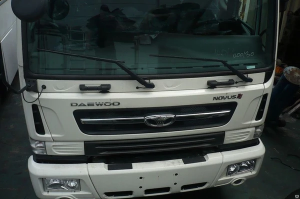 Фото Грузовик с манипулятором Daewoo Novus, 2009г