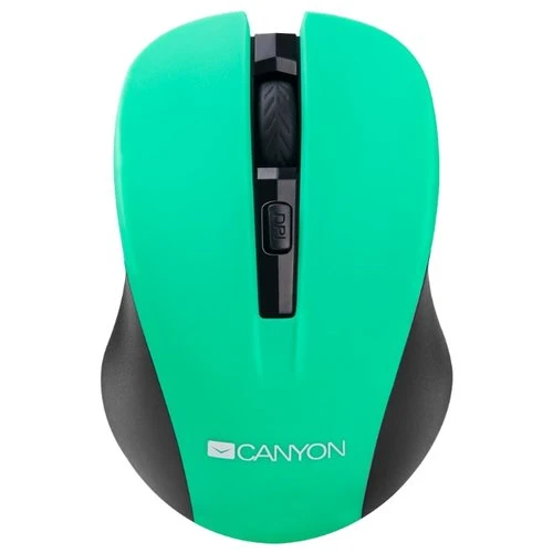 Фото Мышь Canyon CNE-CMSW1GR Green USB