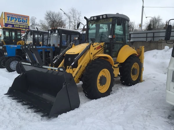 Фото Экскаватор-погрузчик New Holland B115B