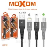 фото Кабель Moxom MicroUSB CC-72 Super Durable , 2,4А, кабель  1м, серый