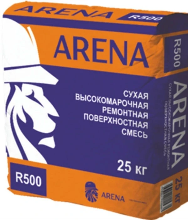 Фото Гидроизоляционная смесь Arena RepairMaster R500 тиксотропная белая 25 кг