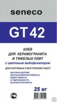 Фото Плиточный клей. Клей для плитки. Клей для камня и тяжелых плит GT 42