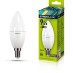 фото Лампа светодиодная LED-C35-9W-E14-6К Свеча 9Вт E14 6500К 172-265В Ergolux 13169