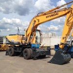 фото Аренда колесного экскаватора Hyundai R210W-9S, Красноярск