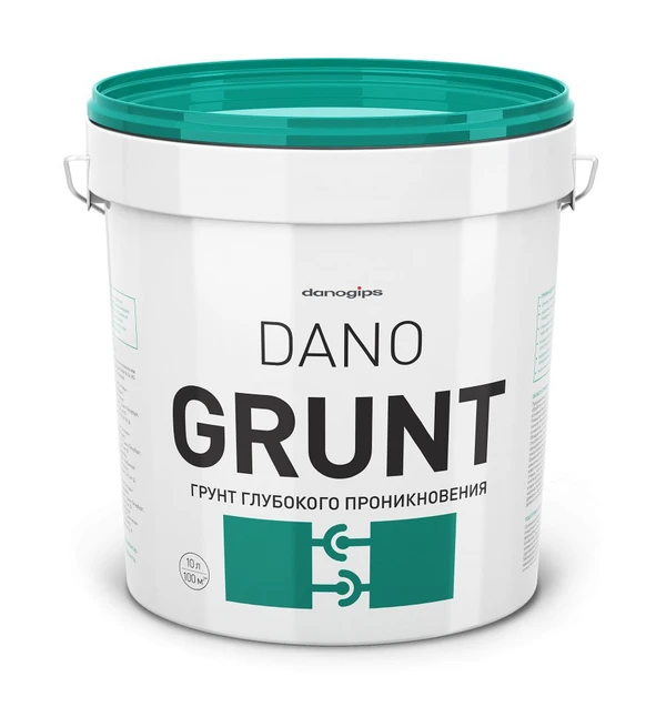 Фото Грунт глубокого проникновения Danogips DANO GRUNT, 10 л