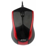 фото Мышь A4Tech N-400-2 Red-Black USB