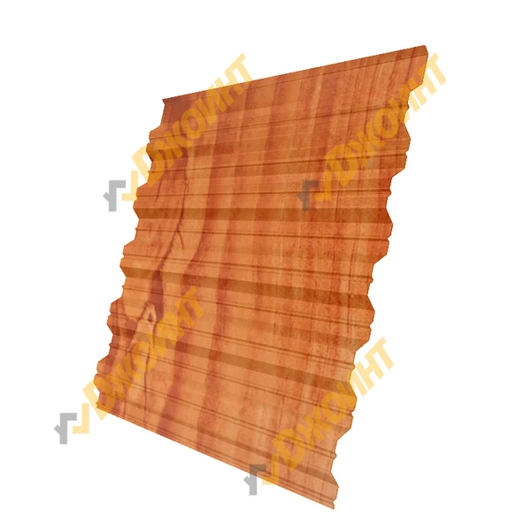 Фото Профнастил НС-35 0,5 Printech двухсторонний Norwegian Pine (Норвежская сосна)