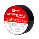 фото Изолента ПВХ 15мм (рул.5м) черн. SafeFlex Auto EKF plc-iz-sfau-b