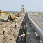 фото Строительство водопровода