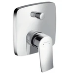 фото Смеситель для ванны Hansgrohe Metris 31454000 (внешняя часть)