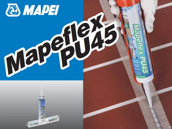 Фото Герметик MAPEFLEX PU 45 Белый (BIANCO) 0,6кг