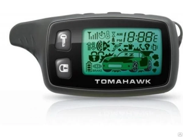 Фото Брелок для сигнализации Tomahawk TW9010 с обратной связью