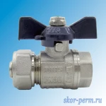 Фото №3 Кран для металлопластиковых труб 16х1/2&quot; AQUALINK Ц-ВР