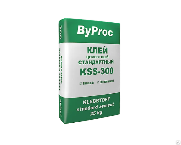 Фото Клей стандартный KSS-300 ByProc 25 кг