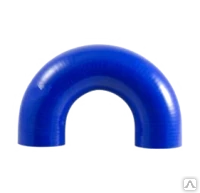 Фото Патрубок силиконовый угол 180*
