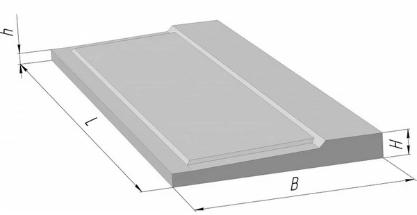 Фото Плита балконная БП-2