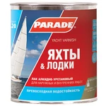 фото Лак яхтный алкидно-уретановый PARADE L20 Яхты и Лодки Полуматовый 0,75л