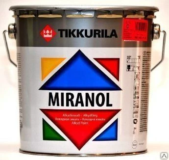 Фото Тиккурила Tikkurila Эмаль тиксотропная MIRANOL С 2,7л